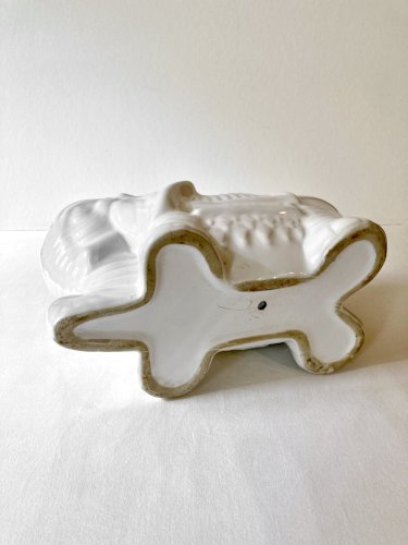 Cache-pot / jardinière éléphant en céramique