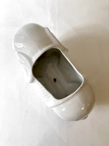 Cache-pot / jardinière éléphant en céramique