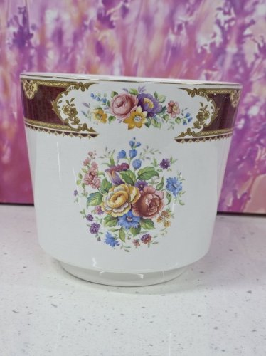cache-pot jardinière vintage porcelaine enoch wedgwood england