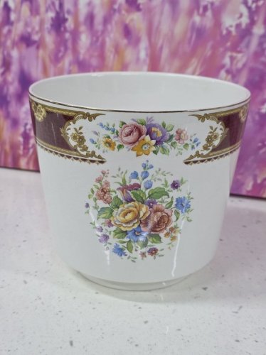 cache-pot jardinière vintage porcelaine enoch wedgwood england