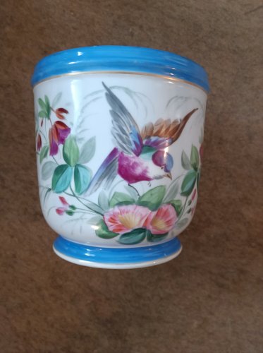 Cache pot porcelaine Napoléon III