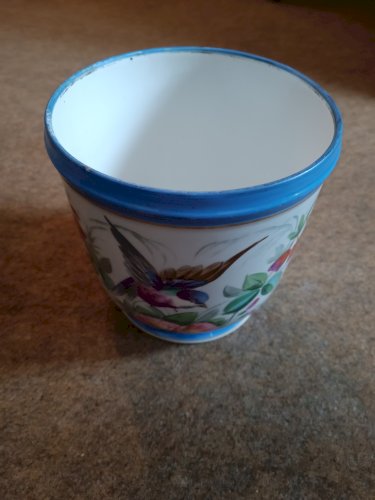 Cache pot porcelaine Napoléon III