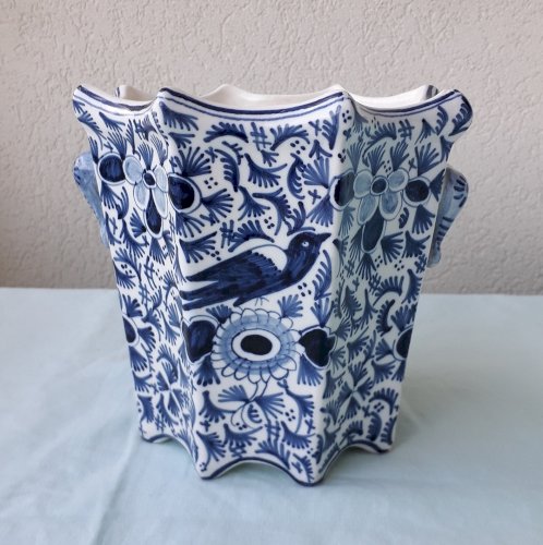 Cache-pot style Delft 