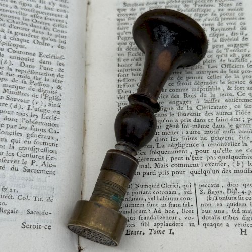 Cachet Clos de Vougeot Jules Ouvrard 1854 L9316