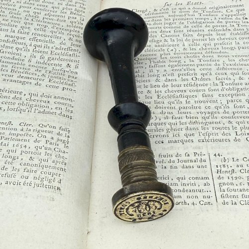 Cachet XIXe 1825 Romanet Conti L9317