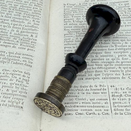 Cachet XIXe 1825 Romanet Conti L9317