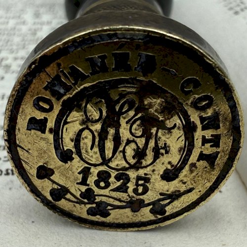 Cachet XIXe 1825 Romanet Conti L9317