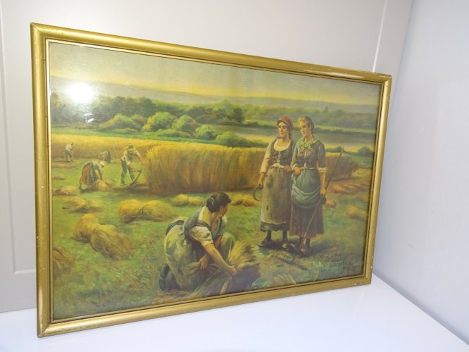 * CADEAU PUBLICITAIRE CHROMO PUBLICITE EPICERIE DROGUERIE en GROS COGNAC 1900 D