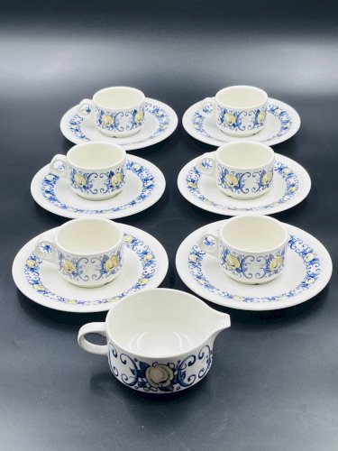 Cadiz – 6 tasses et spus tasses expresso & pot à lait – Villeroy & Boch