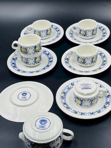 Cadiz – 6 tasses et spus tasses expresso & pot à lait – Villeroy & Boch