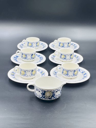 Cadiz – 6 tasses et spus tasses expresso & pot à lait – Villeroy & Boch