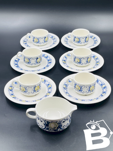 Cadiz – 6 tasses et spus tasses expresso & pot à lait – Villeroy & Boch