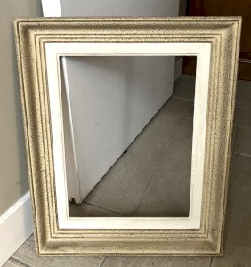 cadre ancien montparnasse mouchete format 3F feuillure 35x27 cm