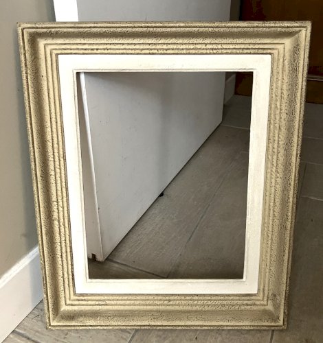 cadre ancien montparnasse mouchete format 3F feuillure 35x27 cm