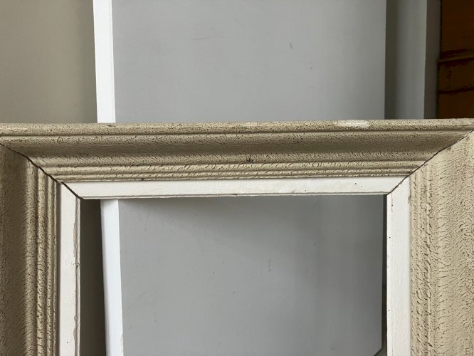 cadre ancien montparnasse mouchete format 8F feuillure 46x38 cm