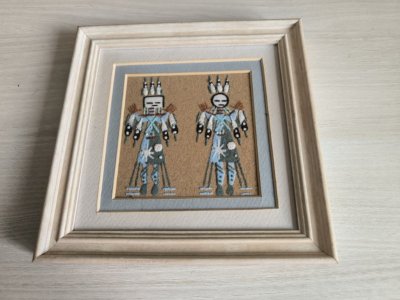 Cadre authentique Navajo signé