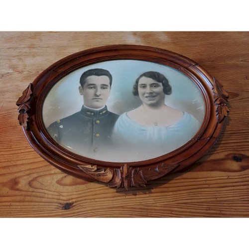 Cadre Bois 1900 + Photo