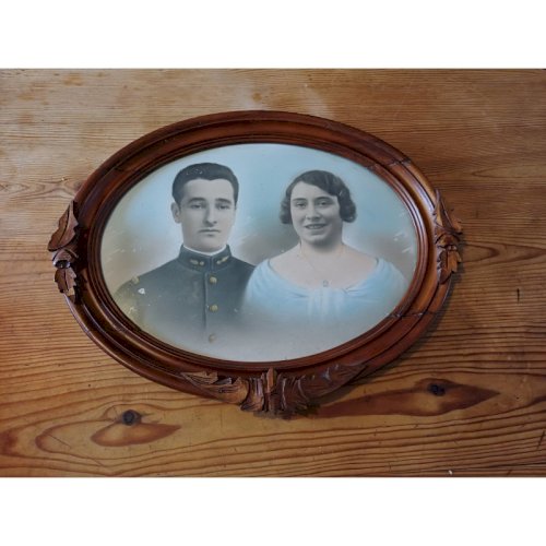 Cadre Bois 1900 + Photo