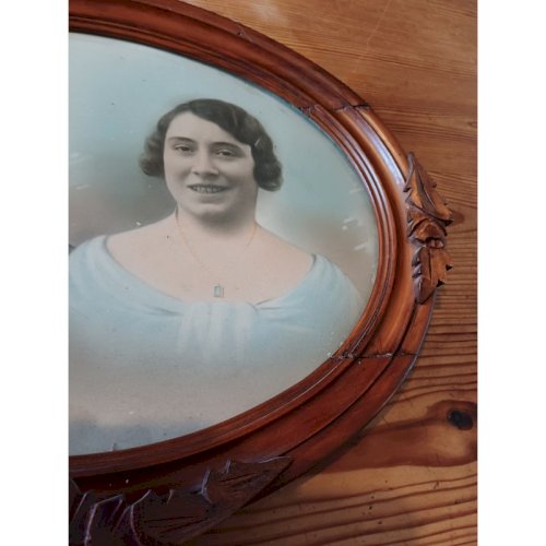 Cadre Bois 1900 + Photo