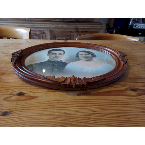 Cadre Bois 1900 + Photo