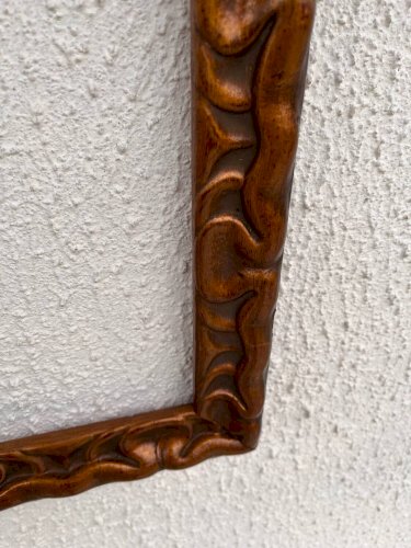 Cadre en relief viel or
