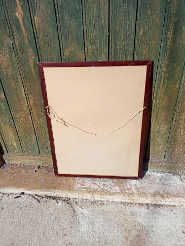 Cadre en verre légion étrangère 