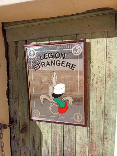 Cadre en verre légion étrangère 