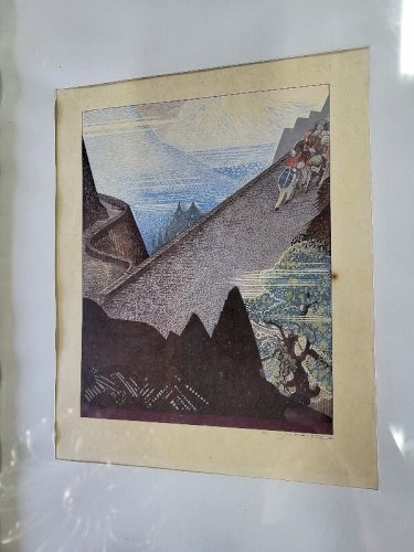 CADRE GRAVURE EAU FORTE FRANCOIS LOUIS SCHMIED N° 2