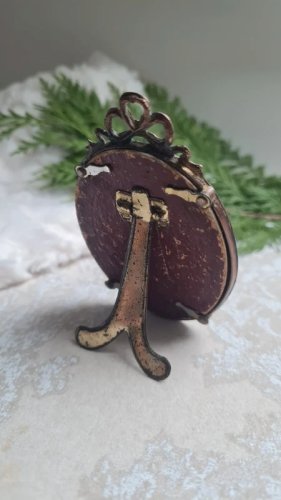 cadre mini ovale style louis XVI - mini cadre porte photo