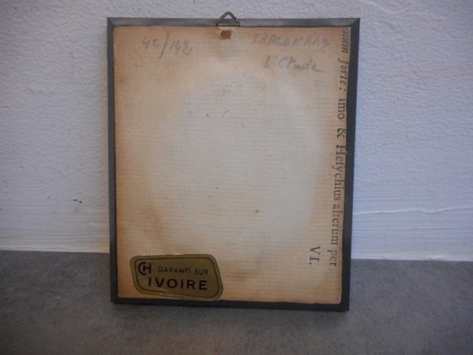 CADRE MINIATURE FRAGONARD L'ETUDE N° 7
