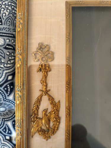 Cadre Napoléon lll bronze doré 