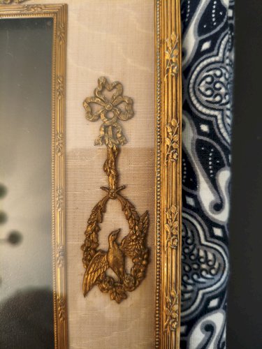 Cadre Napoléon lll bronze doré 