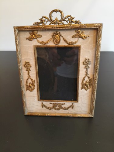 Cadre Napoléon lll bronze doré 