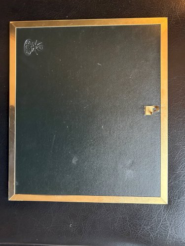 Cadre papillon années 70