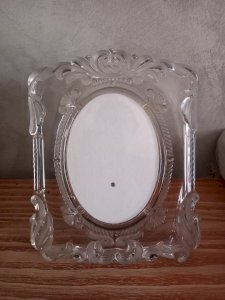 Cadre photo en verre