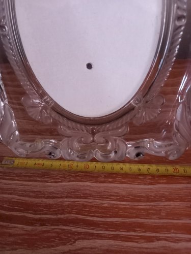 Cadre photo en verre