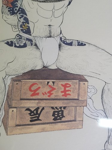 CADRE PHOTOLITHOGRAPHIE SIGNE GO MISHIMA N° 2