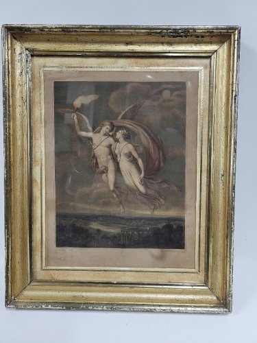 CADRE TABLEAU GRAVURE LOVE HEALED ROBT COOPER FOULPS N°2