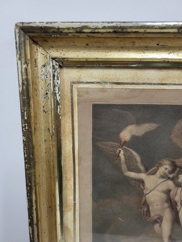 CADRE TABLEAU GRAVURE LOVE HEALED ROBT COOPER FOULPS N°2