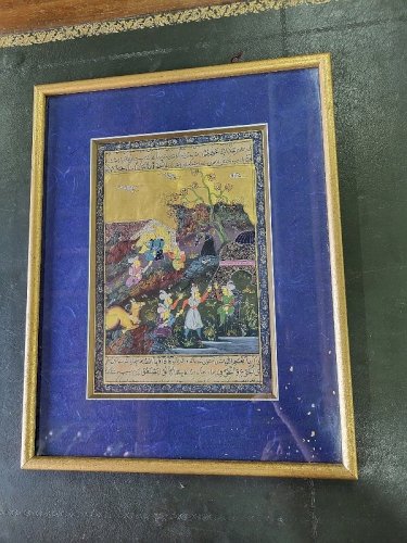 CADRE TABLEAU SCENE MUSULMANE N° 1