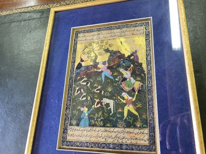 CADRE TABLEAU SCENE MUSULMANE N° 2