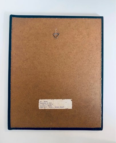 Cadre Vintage « Danseuses en bleu » d’après Edgar Degas – Édition S.P.A.D.E.M.