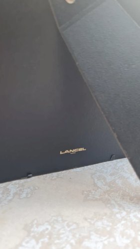 Cadre vintage Lancel plaqué racine de thuya