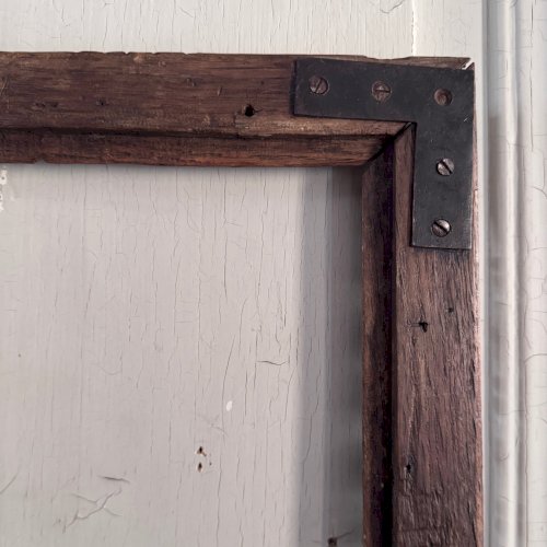 Cadre XVIIe en bois sculpté chêne baguettes A5744