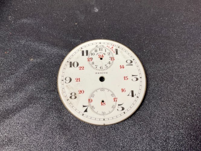 Cadrent de MONTRE GOUSSET ZENITH REVEIL VINTAGE ALARM