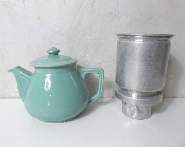 cafetière bistrot mint vintage complète