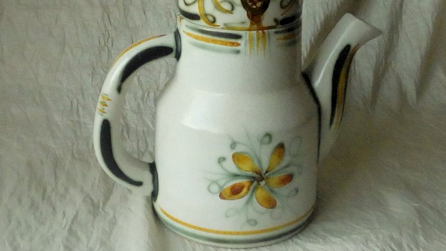 CAFETIERE EN CERAMIQUE KERALUC QUIMPER**
