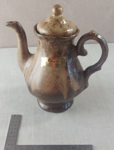 Ceramic coffee pot, Vallauris