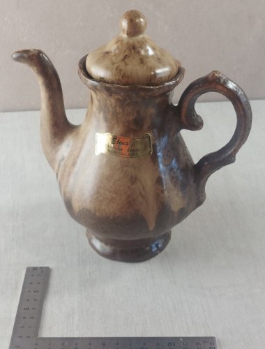 Cafetière, en céramique, Vallauris ^