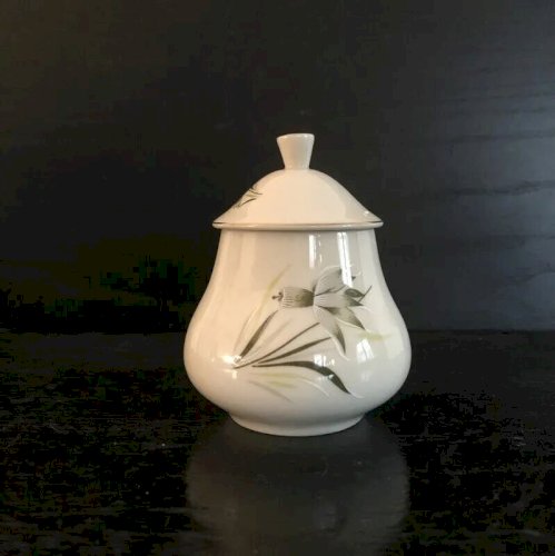 Cafetière et sucrier en porcelaine